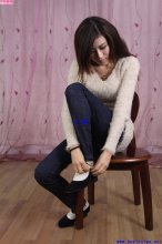 我的漂亮妹妹的布鞋棉袜脚11P